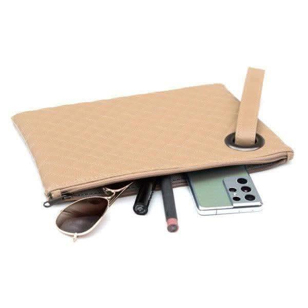 Quilted Wristlet Clutch in - Handbags photo