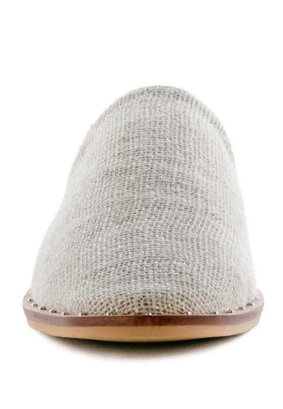 RAG & CO Lia Canvas Mules, Multiple Colors - SwagglyLife Home & Fashion