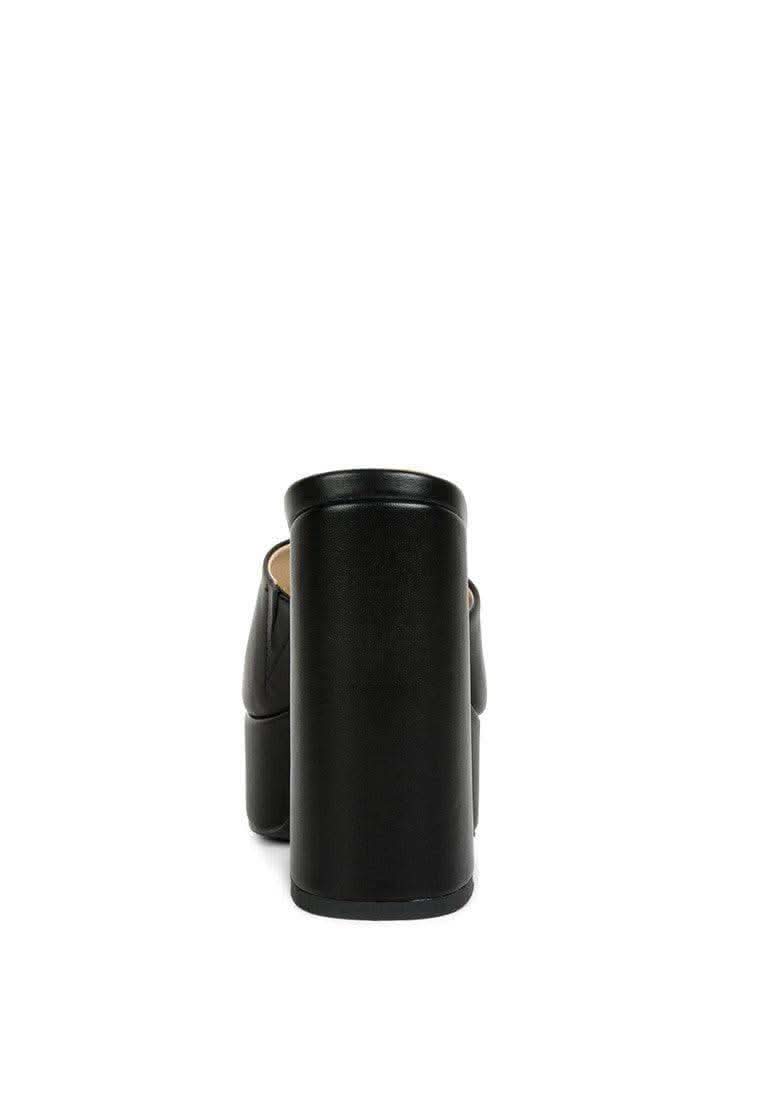 RAG & CO Shuri Open Toe High Block Heel Sandals in - Shoes photo