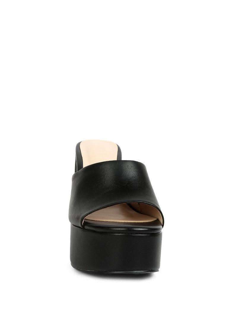 RAG & CO Shuri Open Toe High Block Heel Sandals in - Shoes photo