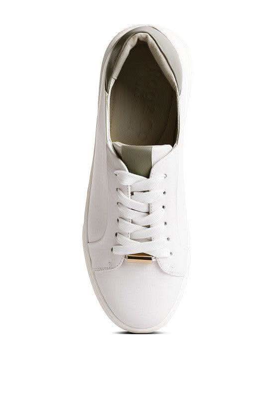 Rag Co Schick Lace Up Leather Sneakers in - Shoes photo