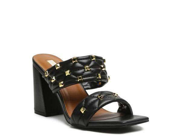 Rag Company Fischer Block Heel Sandals in Black - Heeled Sandals photo