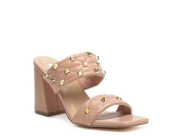 Rag Company Fischer Block Heel Sandals in Pink - Heeled Sandals photo