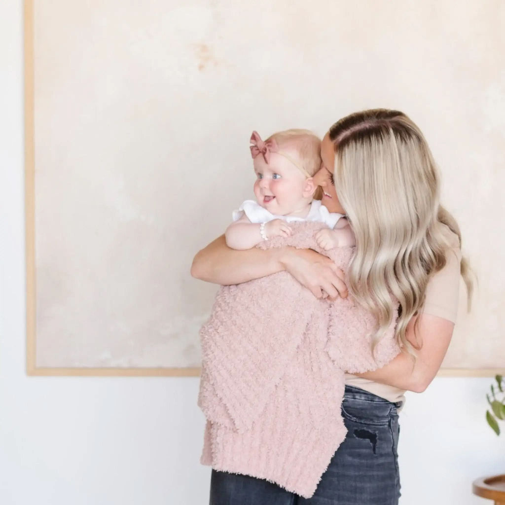 Saranoni Ribbed BAMBONI® Receiving Blankets - SwagglyLife Home & Fashion