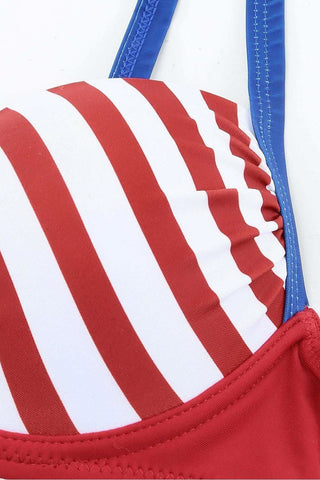 Ruched Bikini Set, Multiple Colors - SwagglyLife Home & Fashion Ruched Bikini Set, Multiple Colors - SwagglyLife Home & Fashion