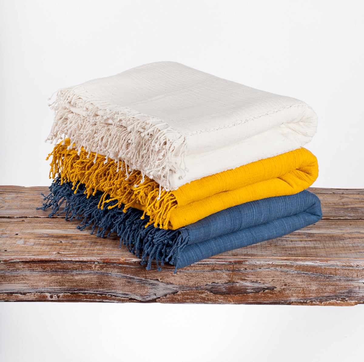 3 Panel Solid Cotton Blanket - SwagglyLife Home & Fashion 3 Panel Solid Cotton Blanket - SwagglyLife Home & Fashion