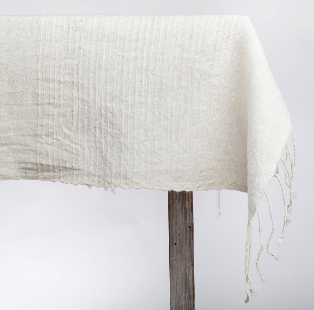 Riviera Cotton Tablecloth in - Tablecloths photo