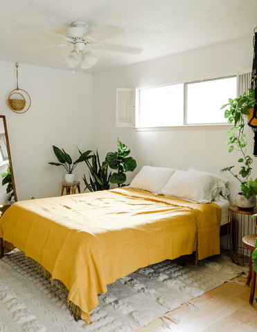 3 Panel Solid Cotton Blanket - SwagglyLife Home & Fashion 3 Panel Solid Cotton Blanket - SwagglyLife Home & Fashion