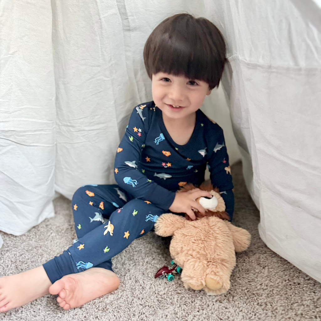 Sea World Two-Piece Pajamas in - Two-Piece Pajamas photo