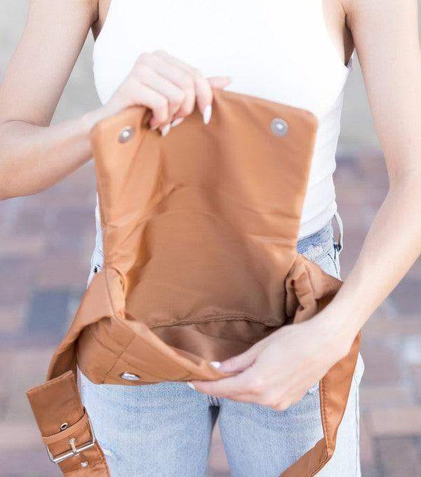 Selma Foldover Puffer Crossbody, Multiple Colors - SwagglyLife Home & Fashion