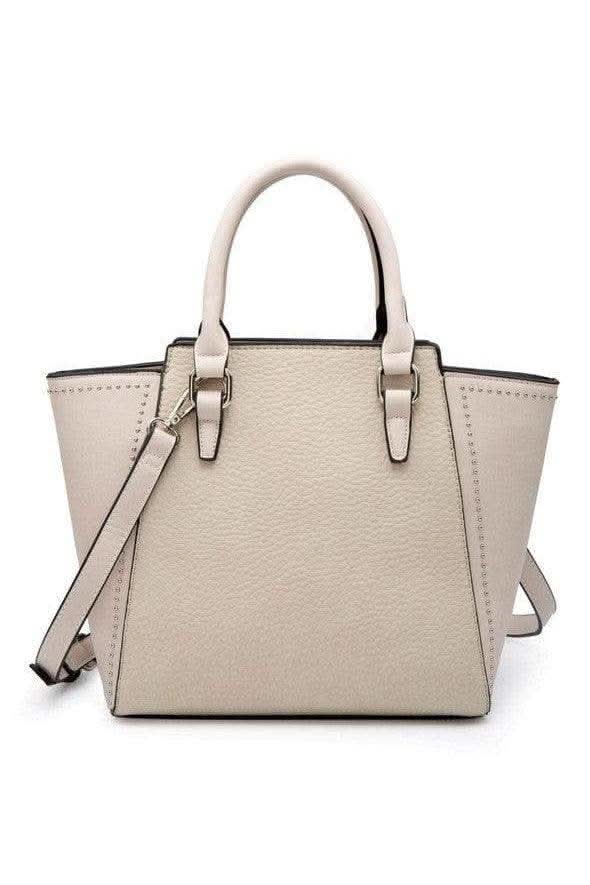 SIFIDES Tote Bag Medium/Large with Long Strap, Beige - SwagglyLife Home & Fashion