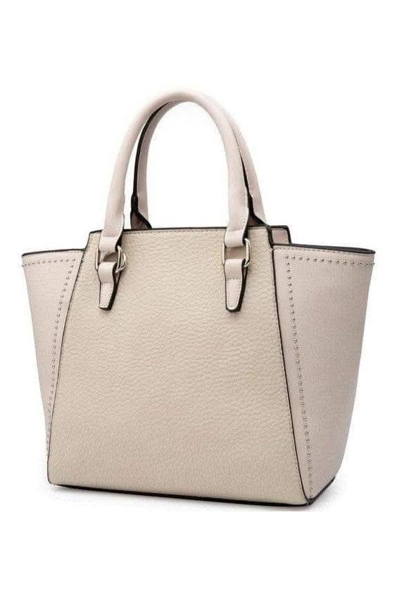 SIFIDES Tote Bag Medium/Large with Long Strap, Beige - SwagglyLife Home & Fashion