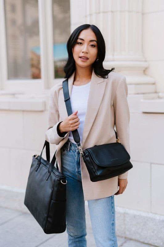 Signature Tote Carry All On Laptop Bag - SwagglyLife Home & Fashion