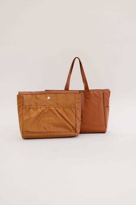 Signature Tote Carry All On Laptop Bag - SwagglyLife Home & Fashion