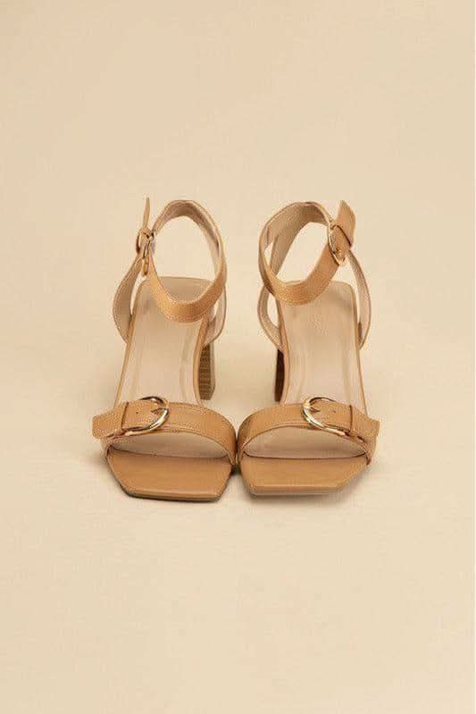 SODA Treaty Buckle Sandal Heels in - Heels photo