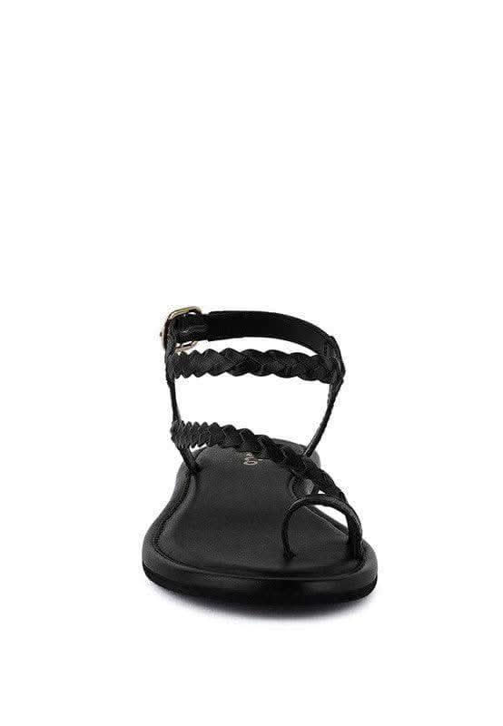 STALLONE Braided Flat Sandals in - Shoes photo
