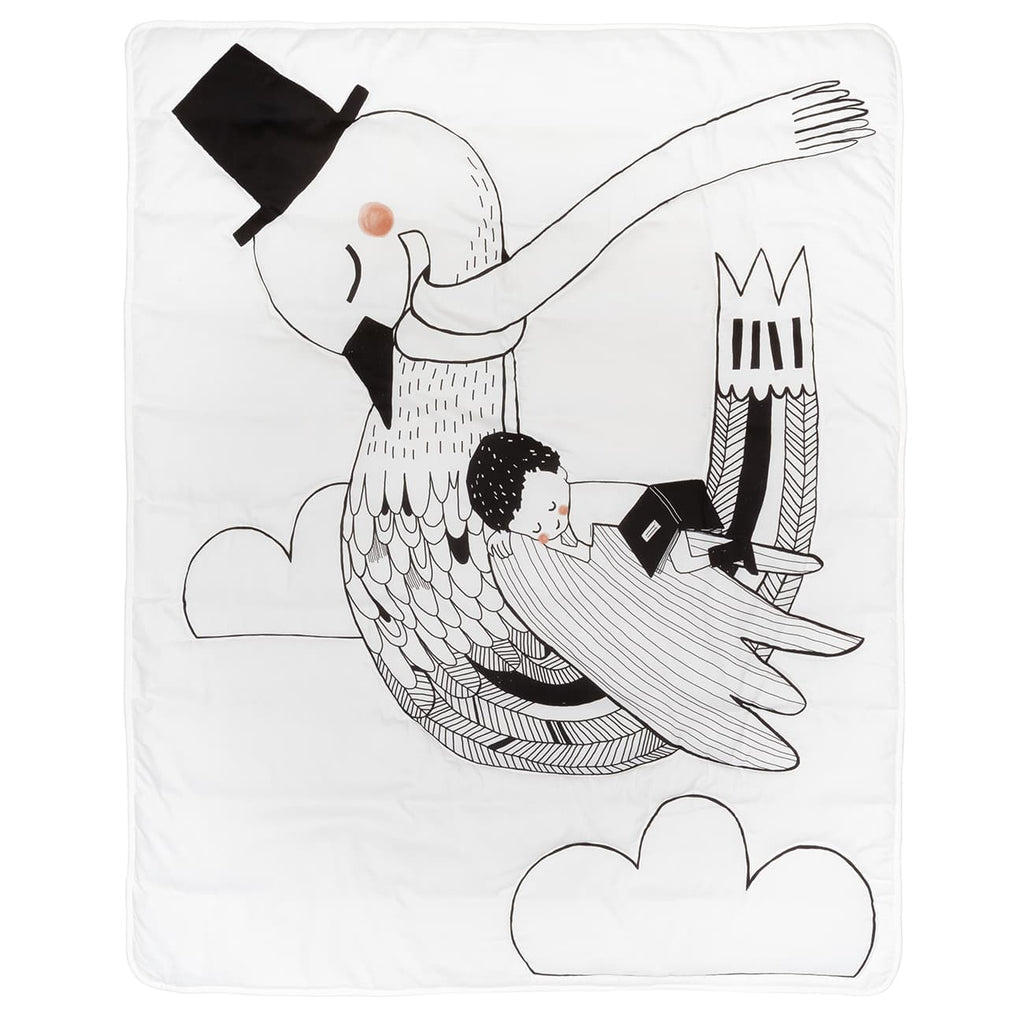 Swan Toddler Comforter in - Toddler Comforter photo