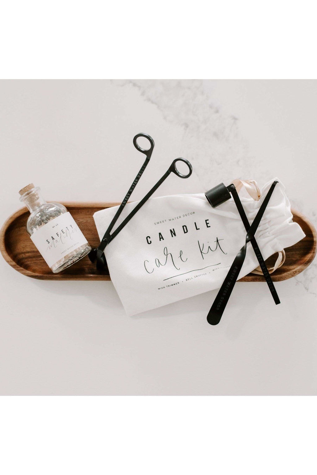 Sweet Water Decor Black Candle Care Kit in - Candle Tools photo