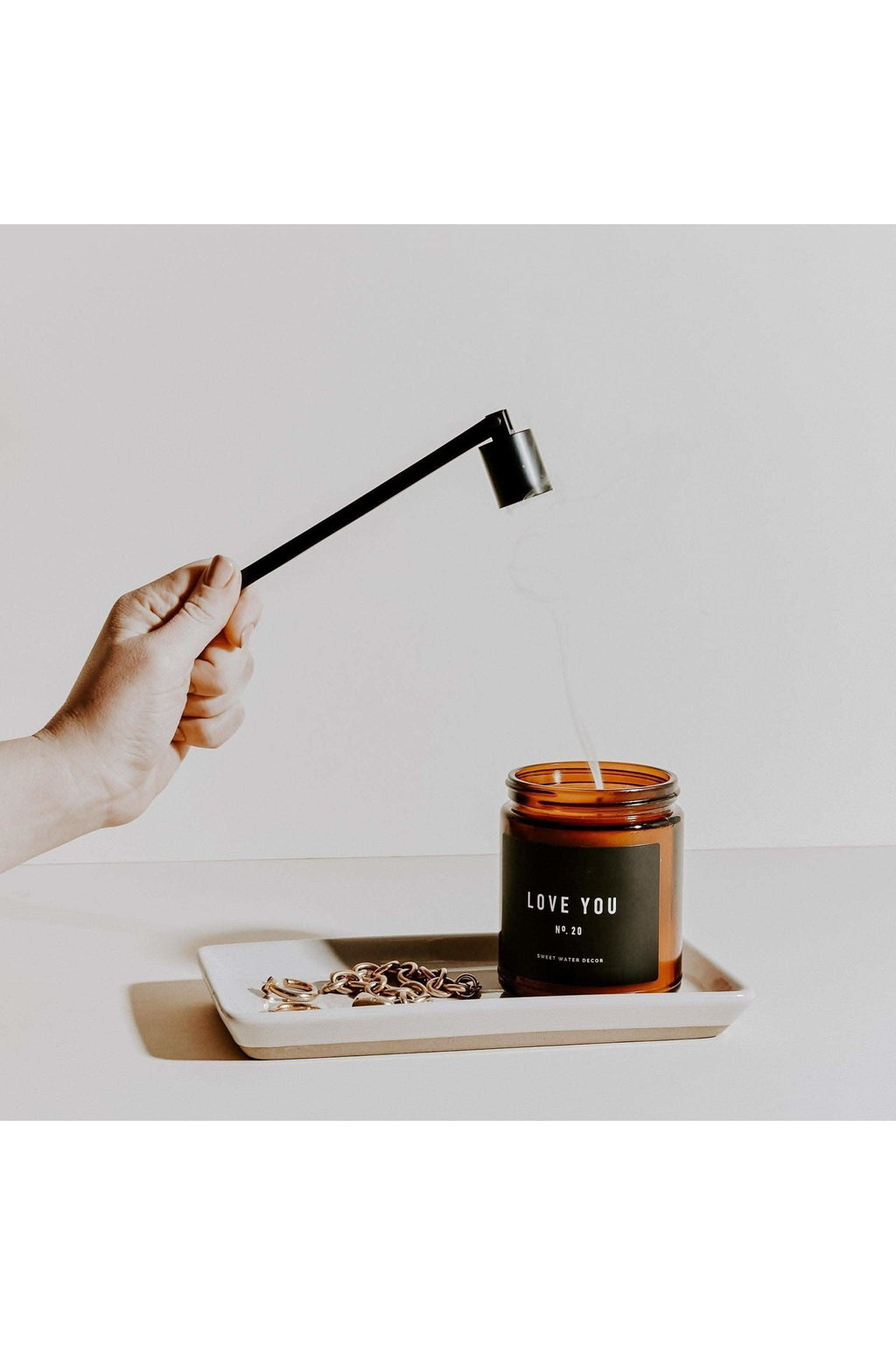 Sweet Water Decor Black Candle Care Kit in - Candle Tools photo