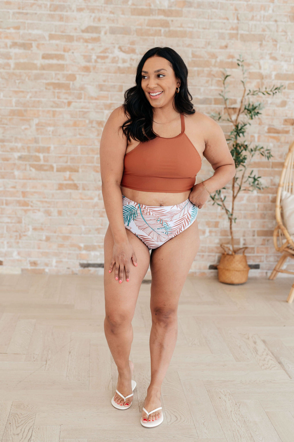 Bora Bora Halter Swim Top in - Swimwear photo