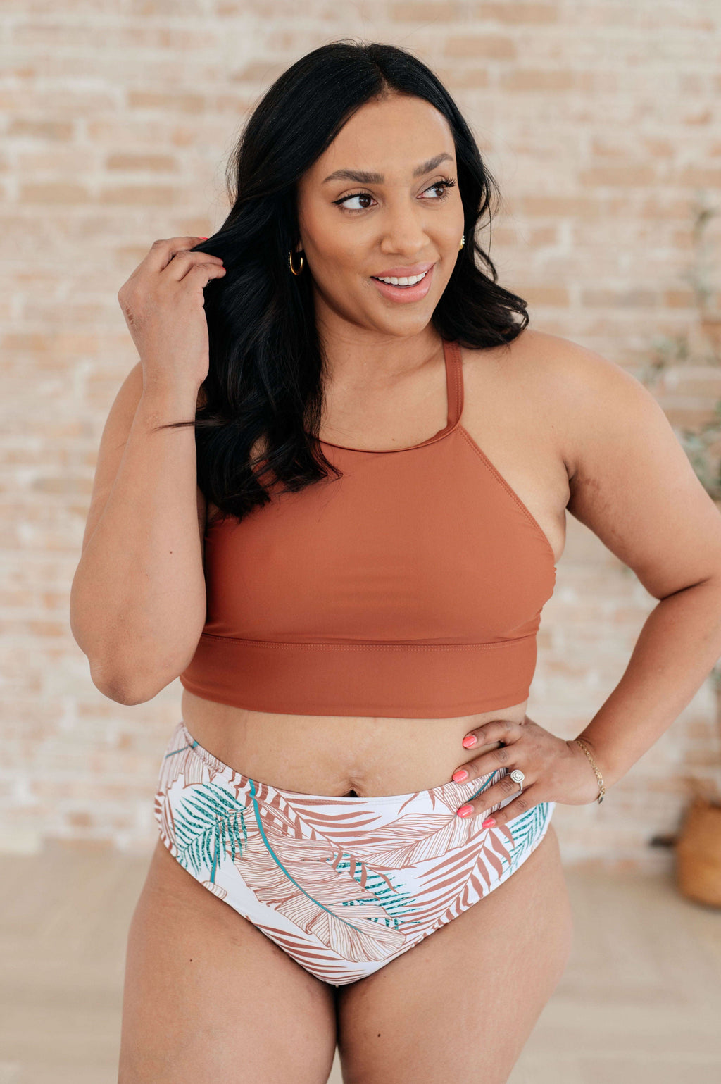 Bora Bora Halter Swim Top in - Swimwear photo