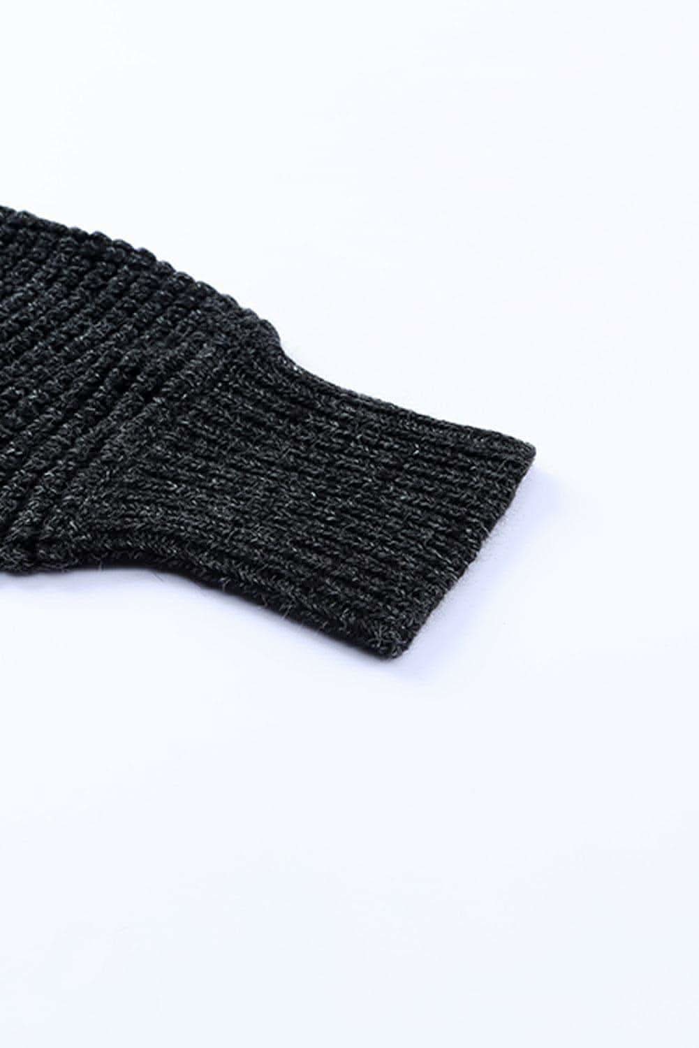 Tanya Heathered Open Front Longline Cardigan - SwagglyLife Home & Fashion