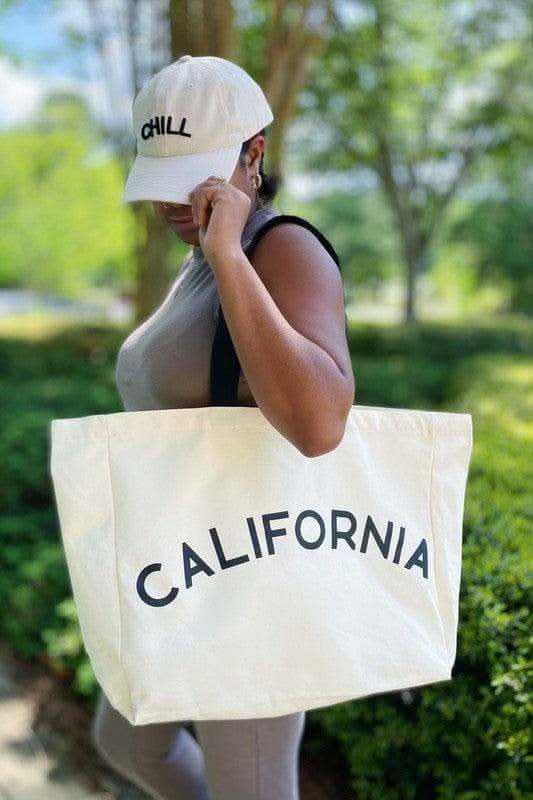 The State On My Mind Canvas Tote in - Handbags photo