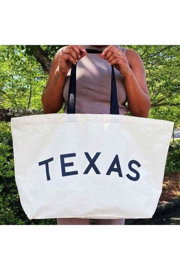 The State On My Mind Canvas Tote in Texas OS - Handbags photo