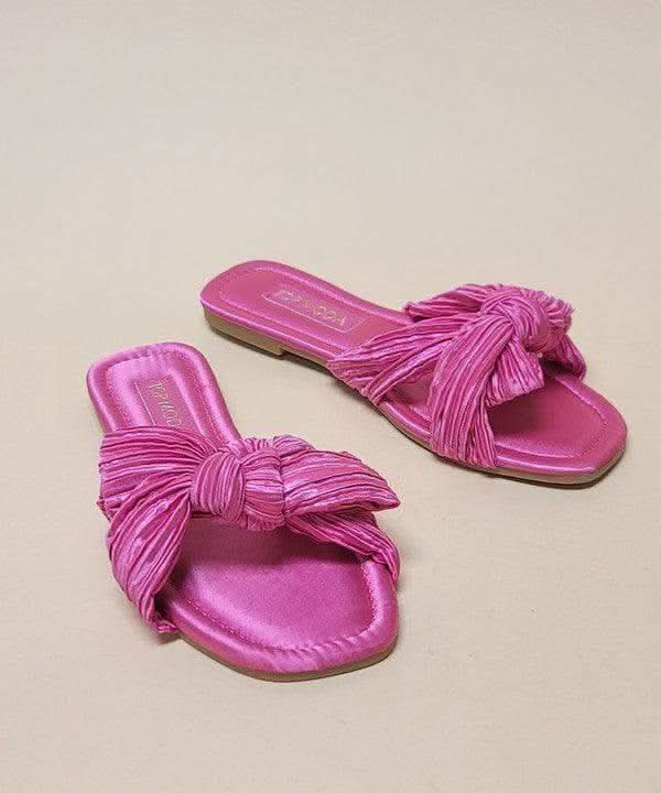 TOP MODA Gemma Slides Sandals, Fuchsia in - Shoes photo