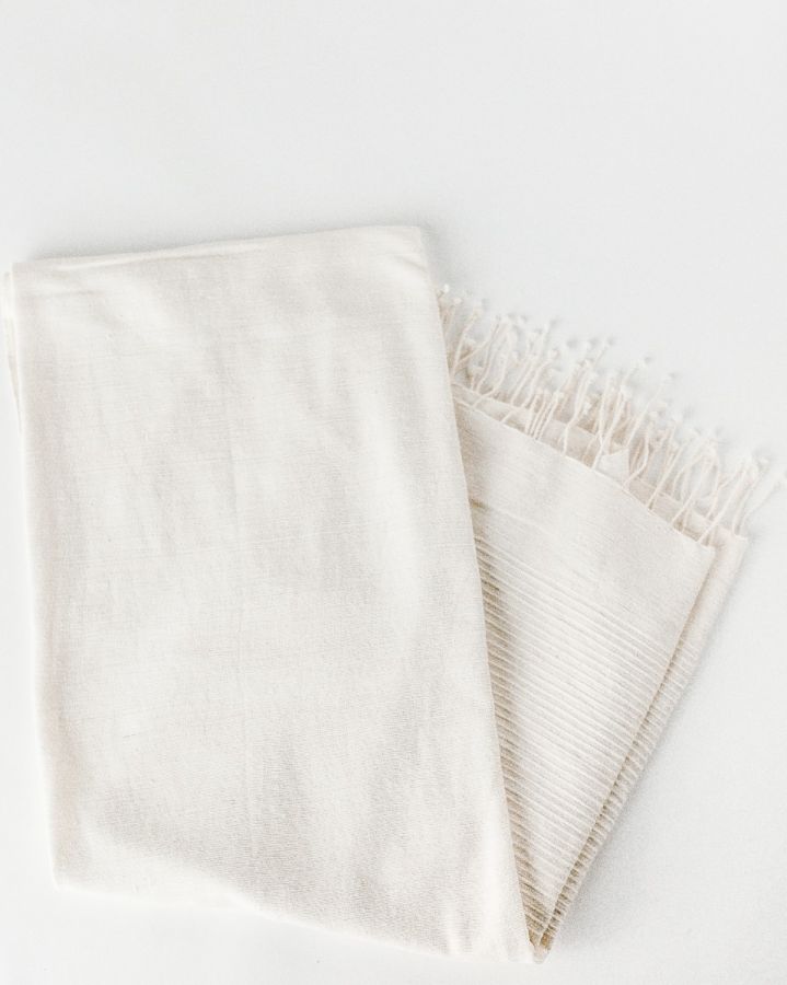 Riviera Cotton Bath Towel in Natural - Bath Towels & Washcloths photo