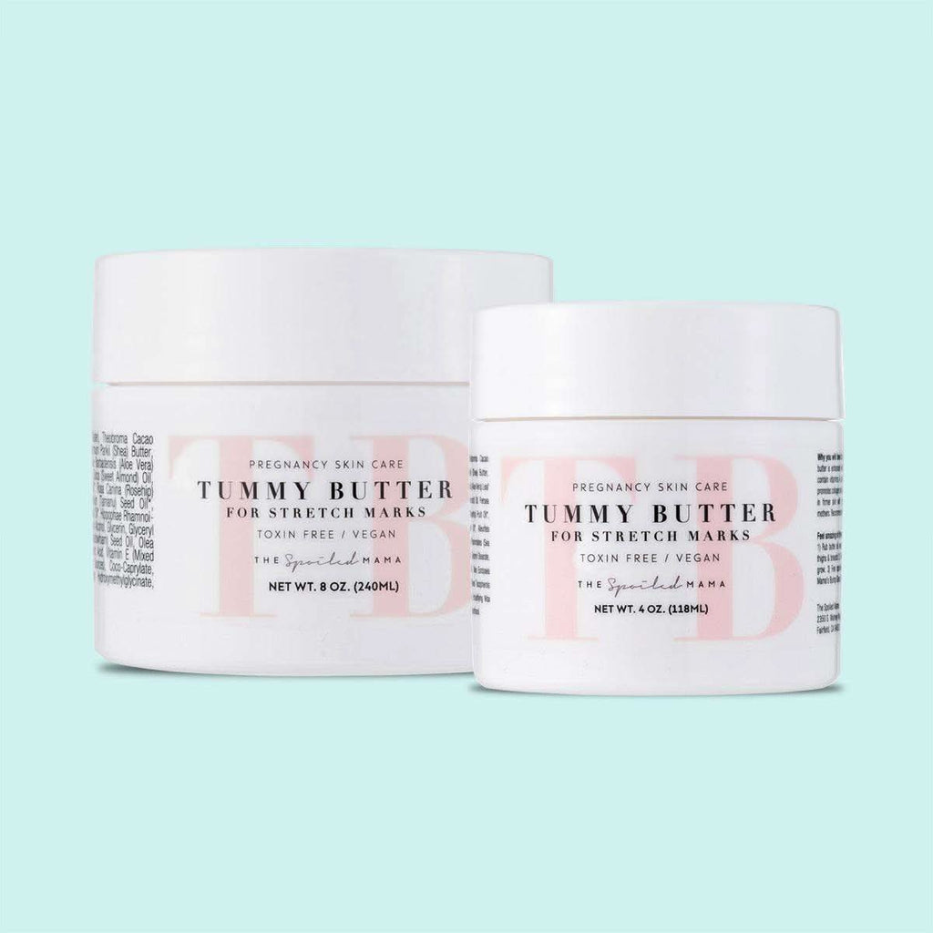 The Spoiled Mama Tummy Butter for Stretch Marks in - Stretch Mark Lotion > belly butter > pregnancy stretch marks removal > tummy butter for stretch marks > pregnancy stretch marks treatment > pregnancy creams to prevent stretch marks photo