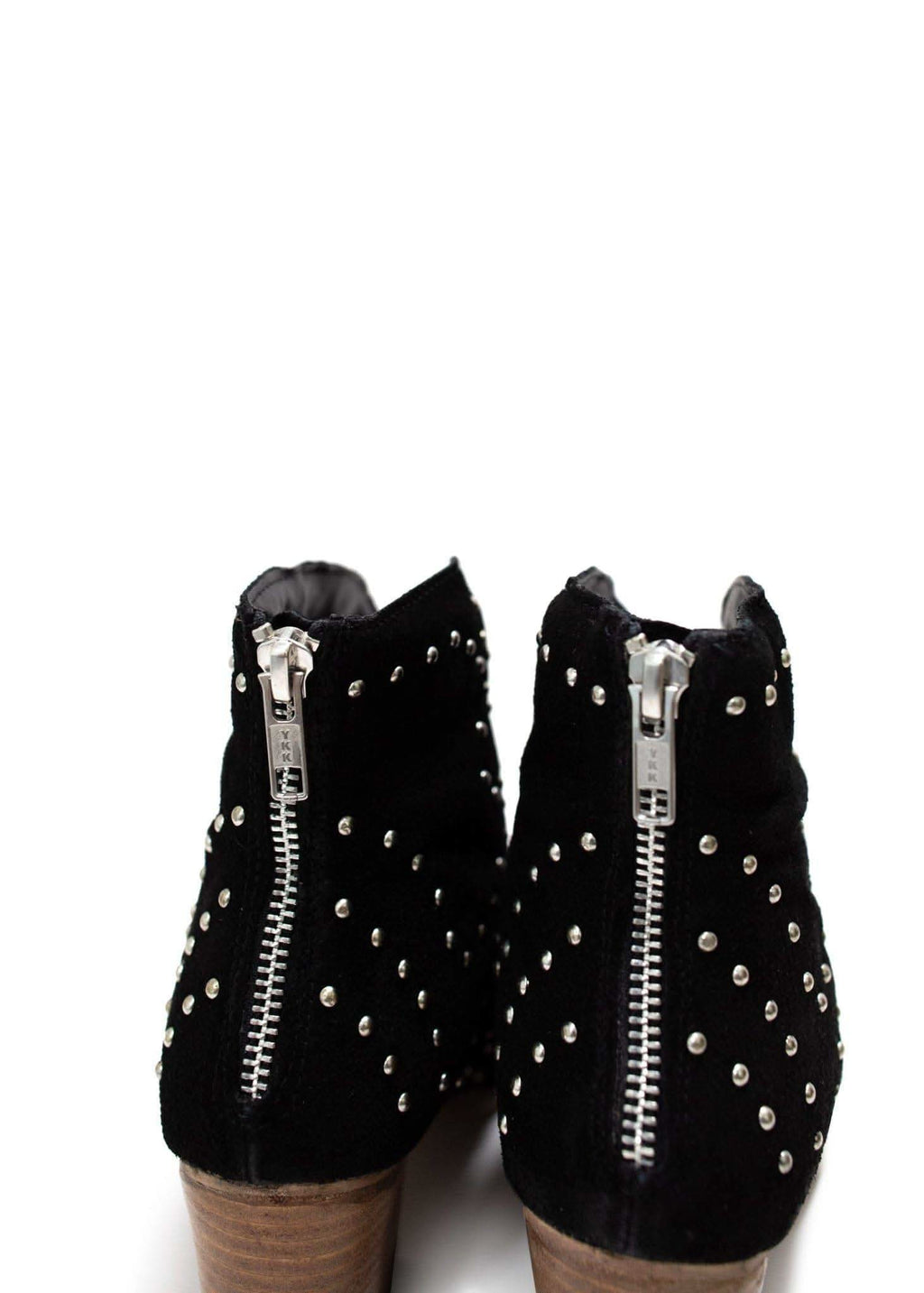 Twilight Studded Heeled Ankle Boot in Black in - Shoes photo