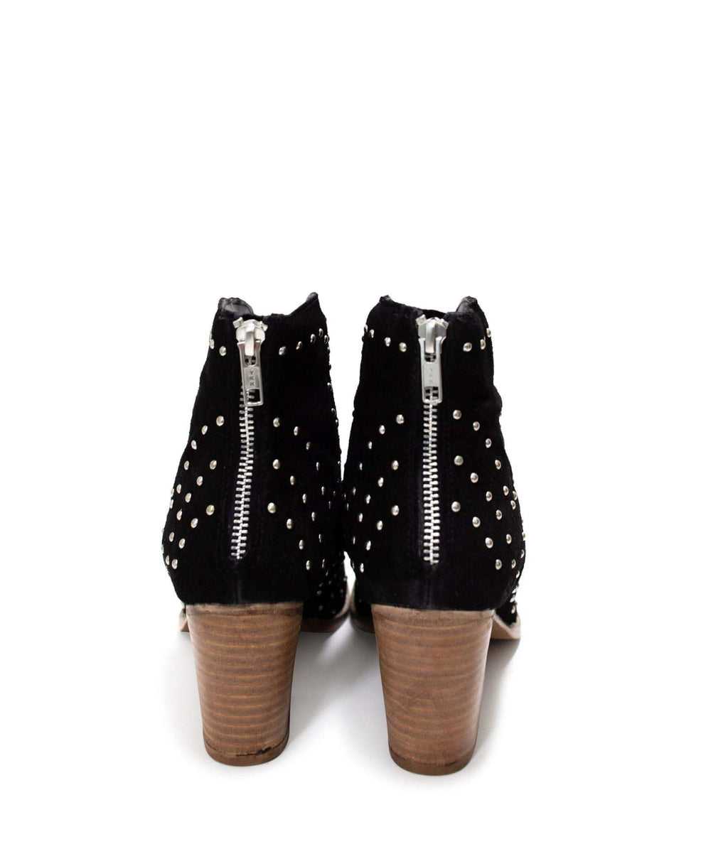 Twilight Studded Heeled Ankle Boot in Black in - Shoes photo