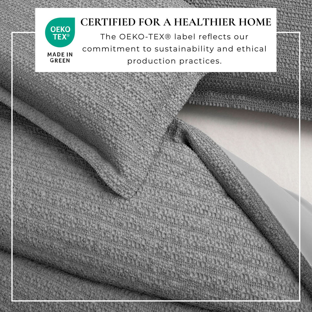 100% Cotton Waffle Weave Duvet Set - Mattea Collection in - Duvet photo