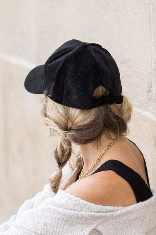 Velour Ball Cap in - Hats photo