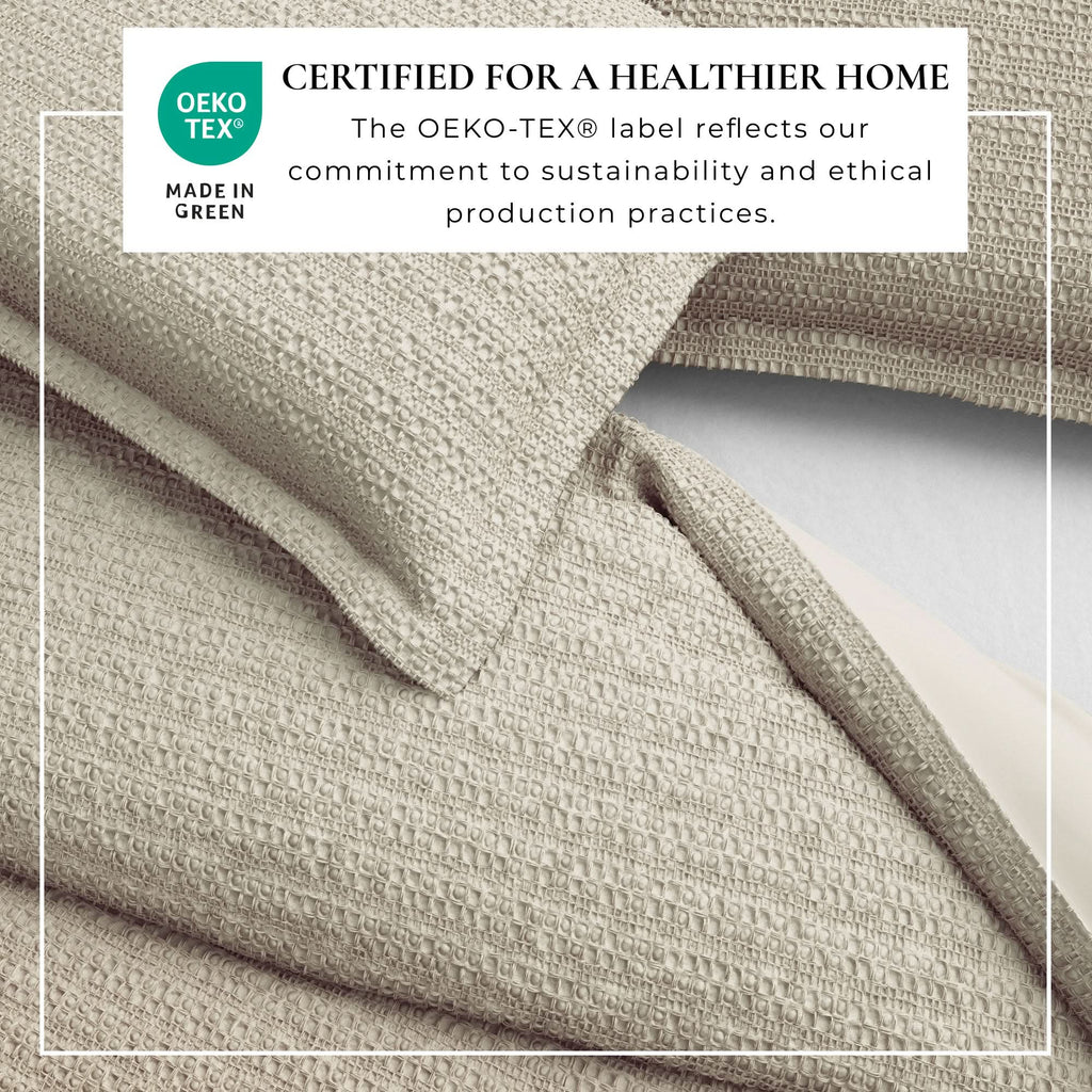 100% Cotton Waffle Weave Duvet Set - Mattea Collection in - Duvet photo