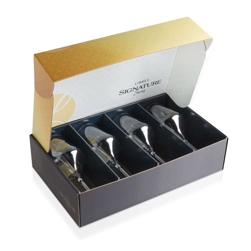 Libbey Signature Greenwich All-Purpose Wine Gift Set of 4, 16-ounce - SwagglyLife Home & Fashion