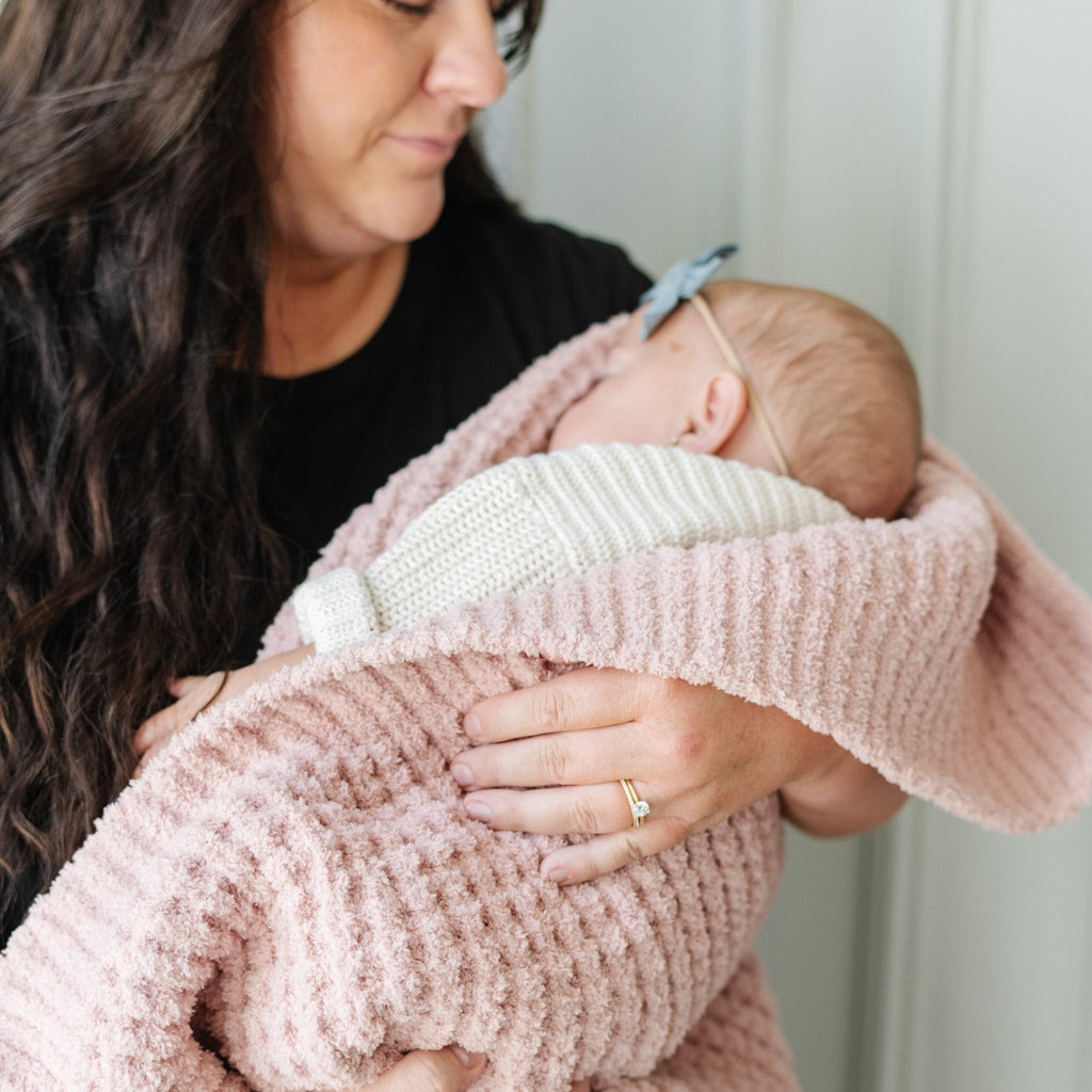 Saranoni Waffle Knit Receiving Blankets in - photo