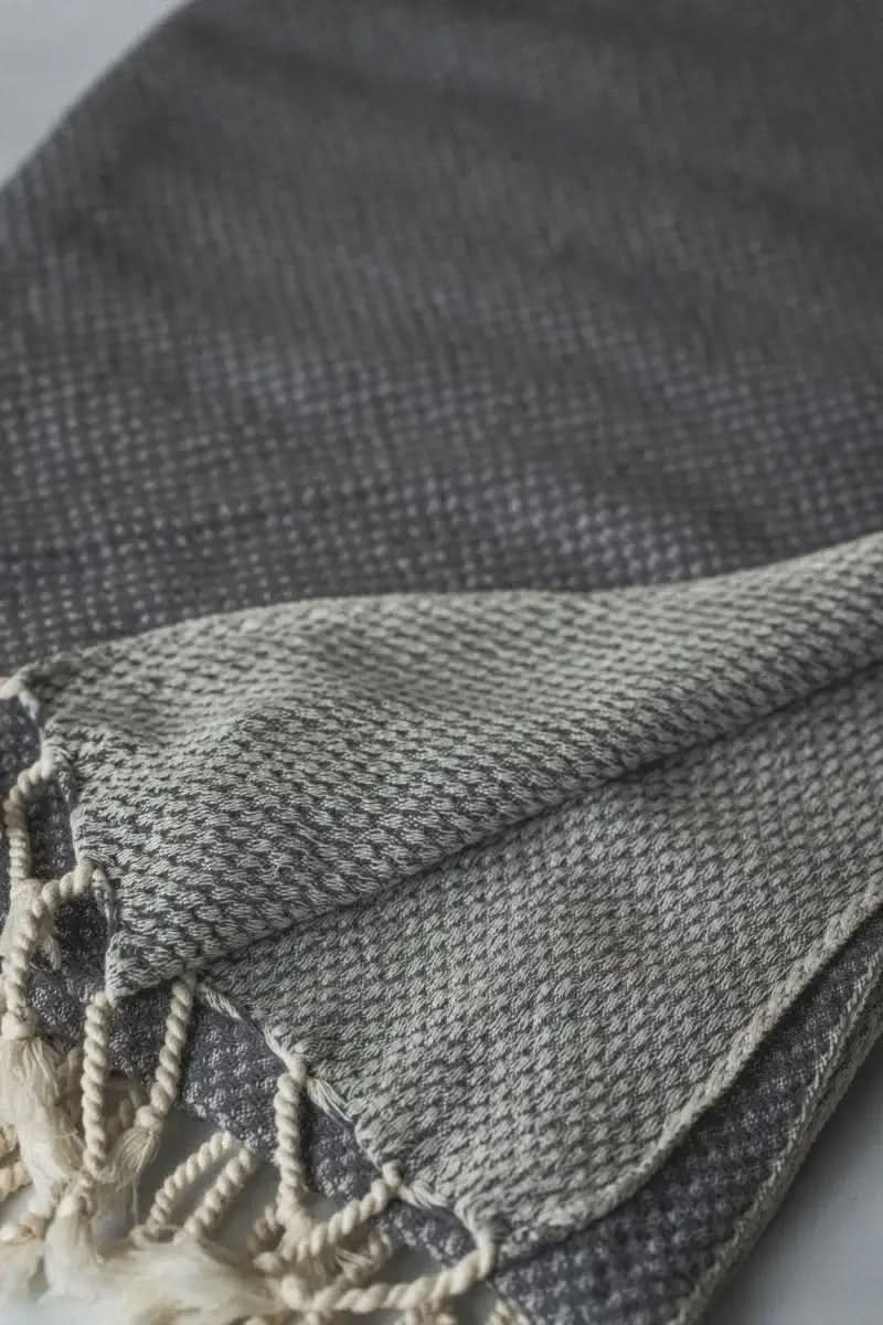 Waffle Weave Turkish Bath Towel – 40”x70” Organic Cotton, Soft & Absorbent - SwagglyLife Home & Fashion