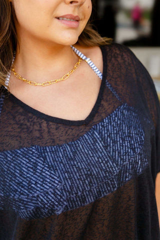 Warm Days, Cool Nights Top in Black - SwagglyLife Home & Fashion Warm Days, Cool Nights Top in Black - SwagglyLife Home & Fashion