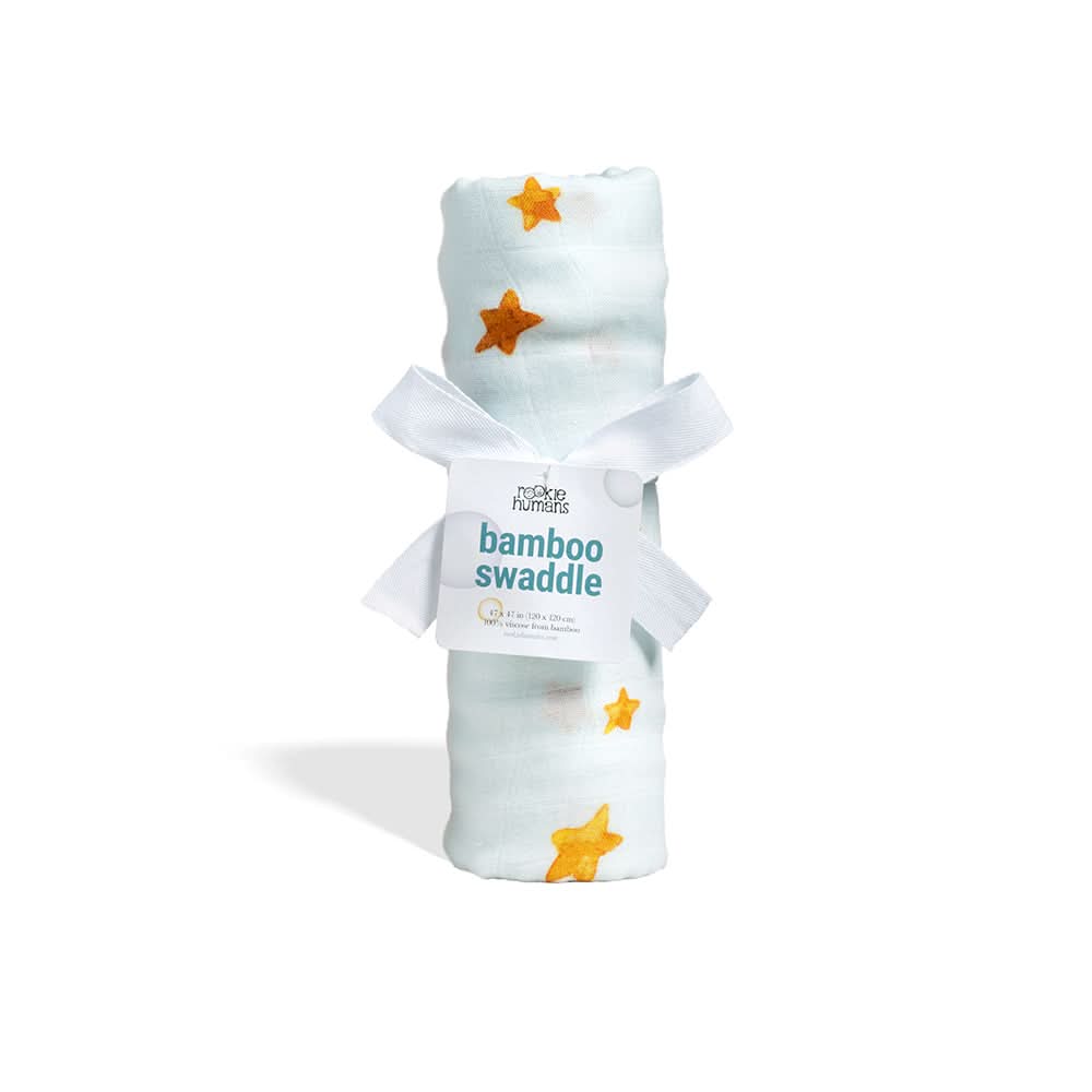 Goodnight Wonderland bamboo swaddle in - Swaddle photo