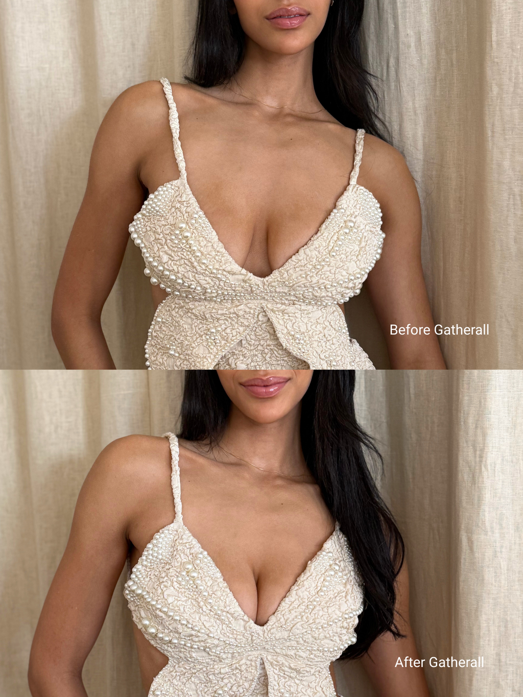 Gatherall Bra in - adhesive bra photo