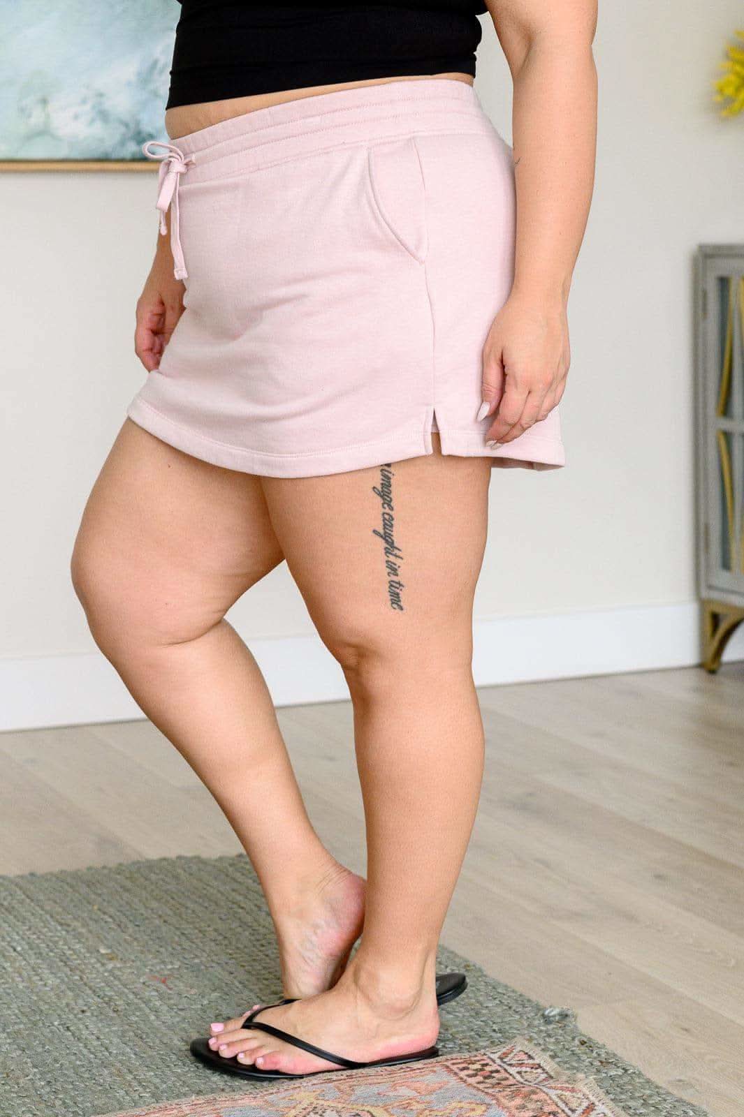 What's the Name of the Game Skort in Baby Pink - SwagglyLife Home & Fashion What's the Name of the Game Skort in Baby Pink - SwagglyLife Home & Fashion