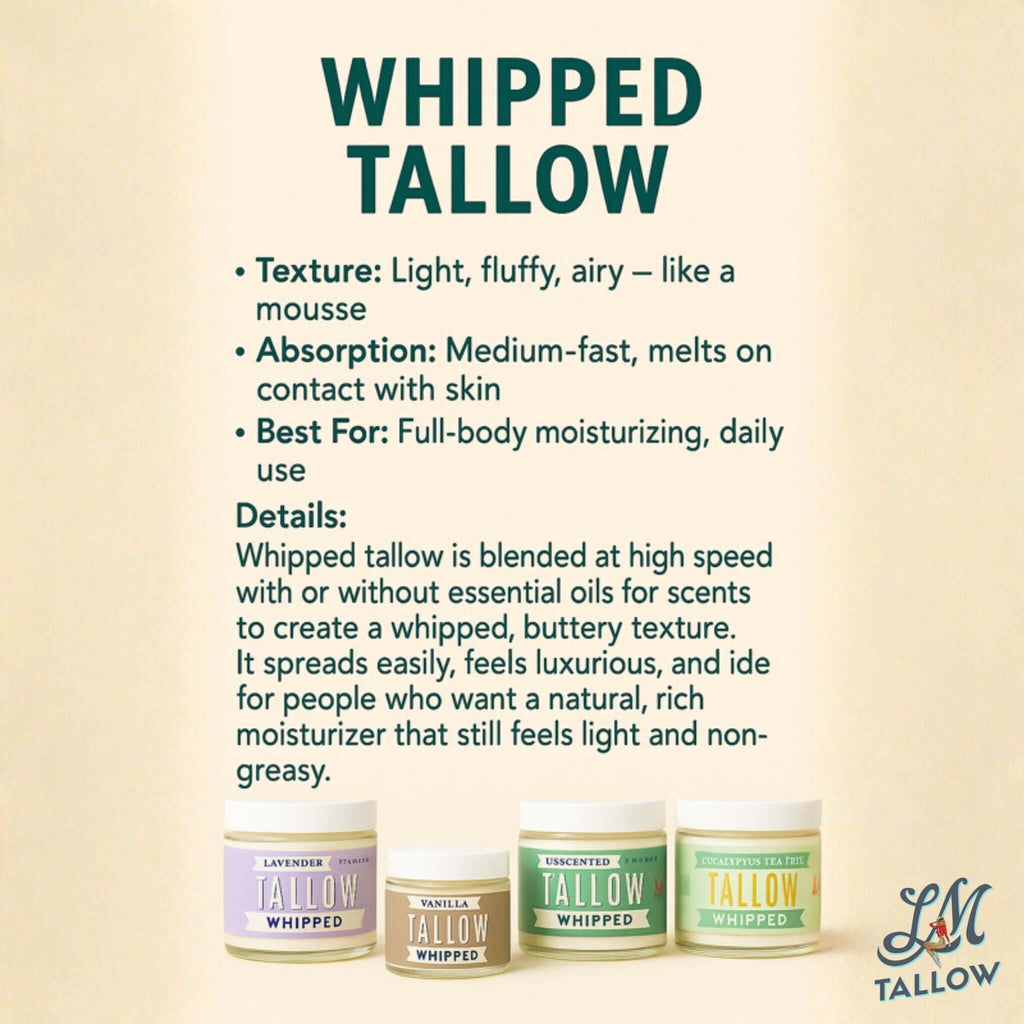 Unscented Whipped Tallow Moisturizer | Lady May Tallow in - Body Cream/Lotion photo