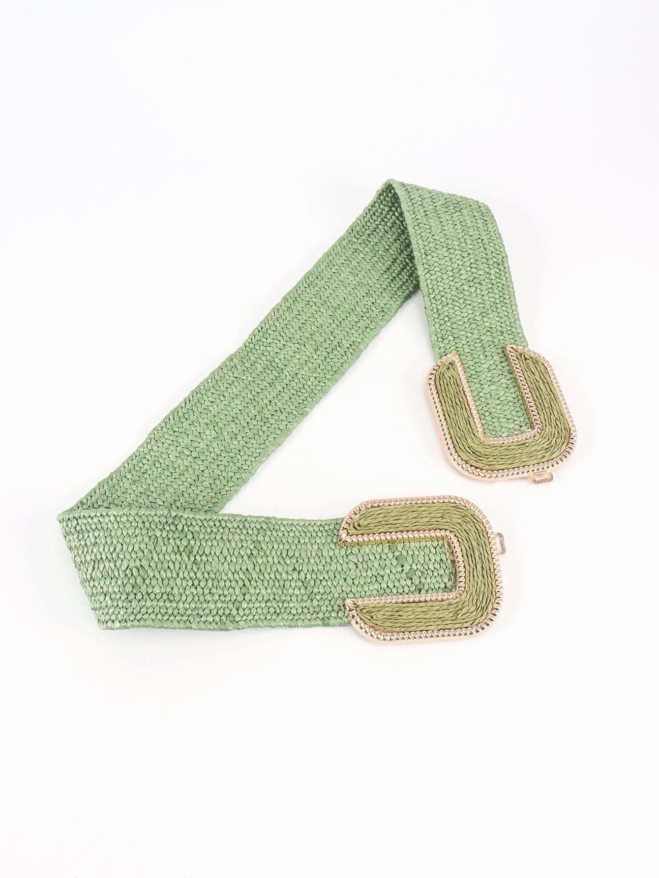 Wide Braid Belt, Multiple Colors - SwagglyLife Home & Fashion Wide Braid Belt, Multiple Colors - SwagglyLife Home & Fashion