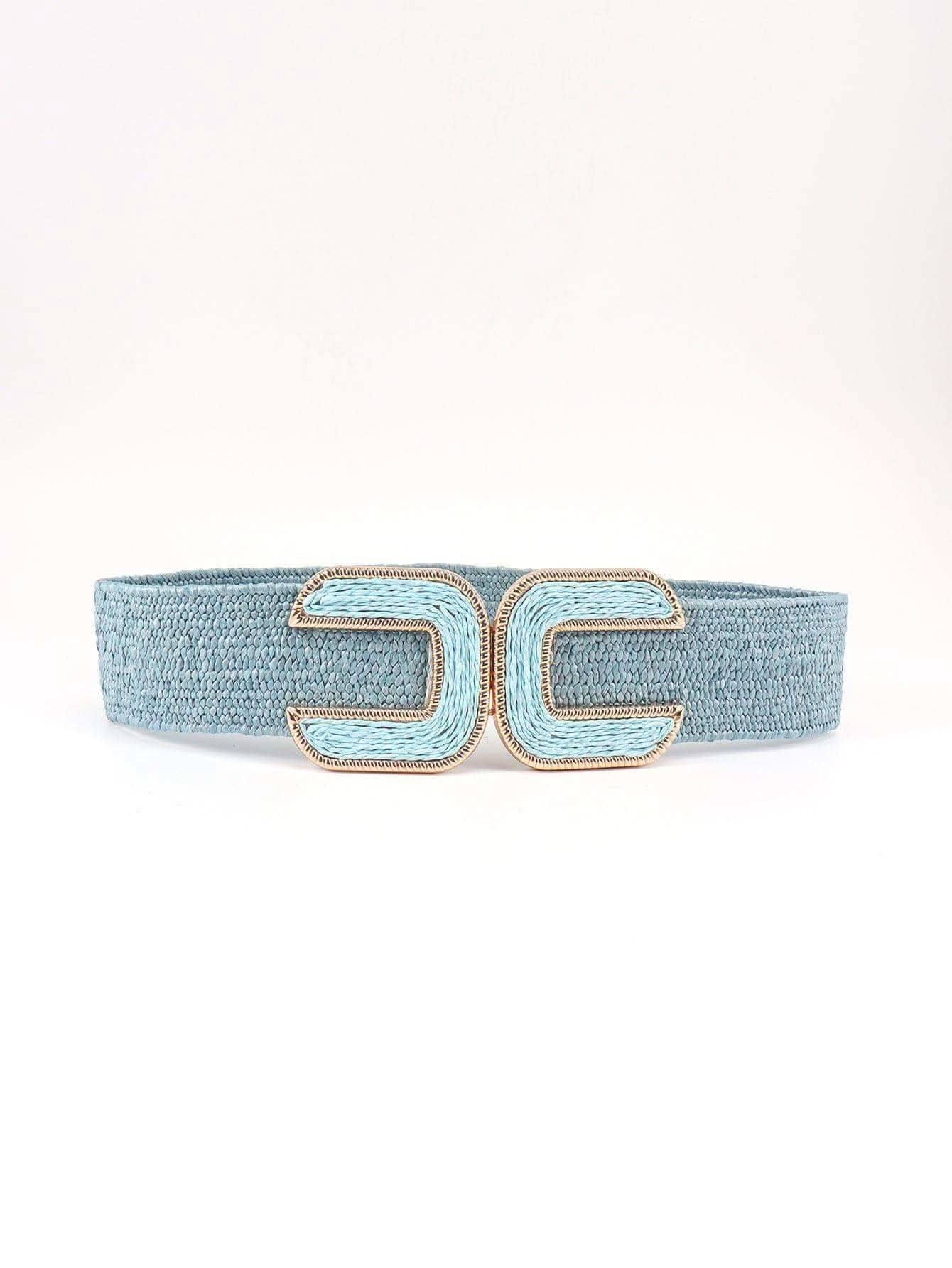 Wide Braid Belt, Multiple Colors - SwagglyLife Home & Fashion Wide Braid Belt, Multiple Colors - SwagglyLife Home & Fashion