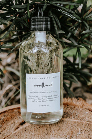 Woodland Bath & Body Oil - SwagglyLife Home & Fashion Woodland Bath & Body Oil - SwagglyLife Home & Fashion
