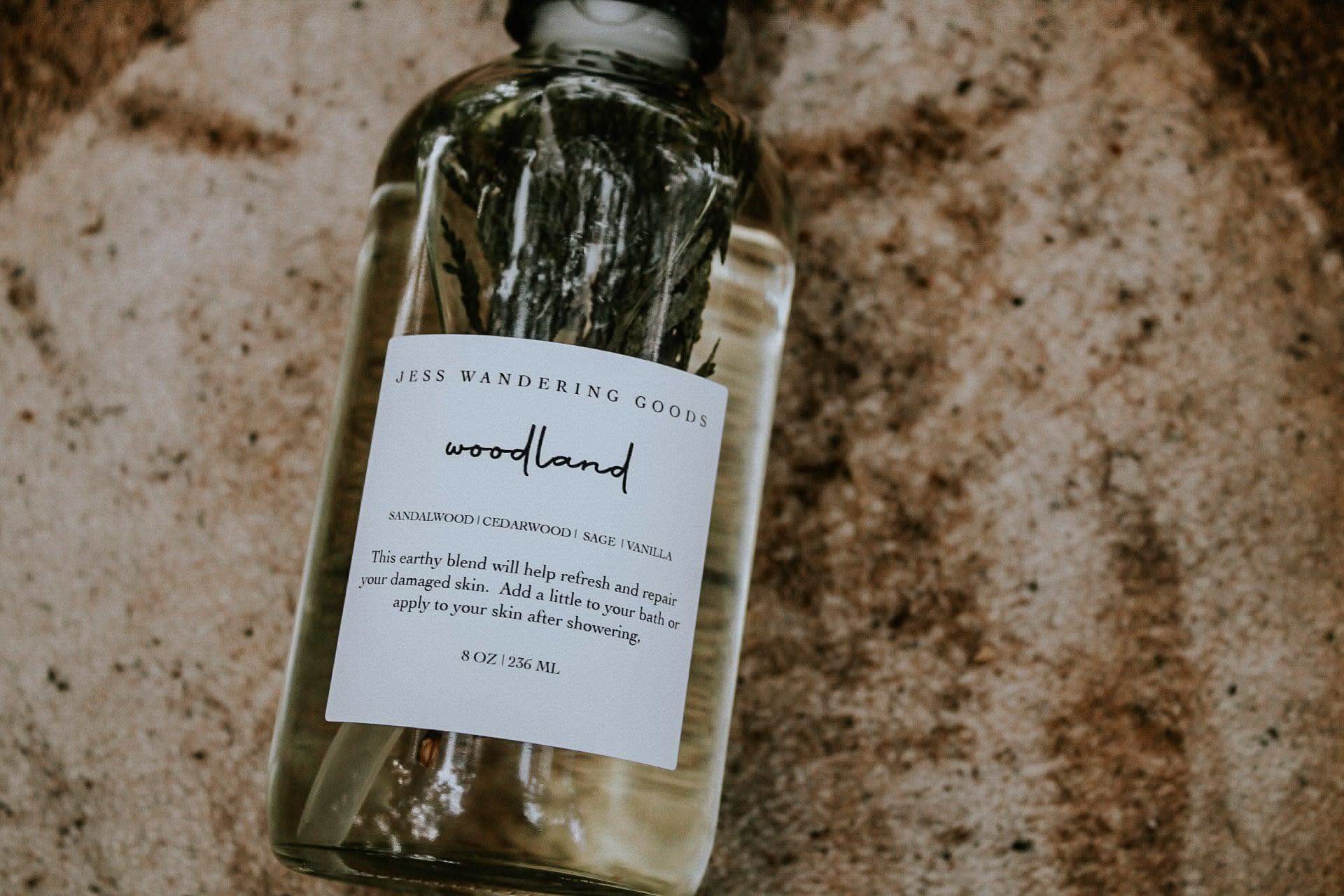 Woodland Bath & Body Oil - SwagglyLife Home & Fashion Woodland Bath & Body Oil - SwagglyLife Home & Fashion