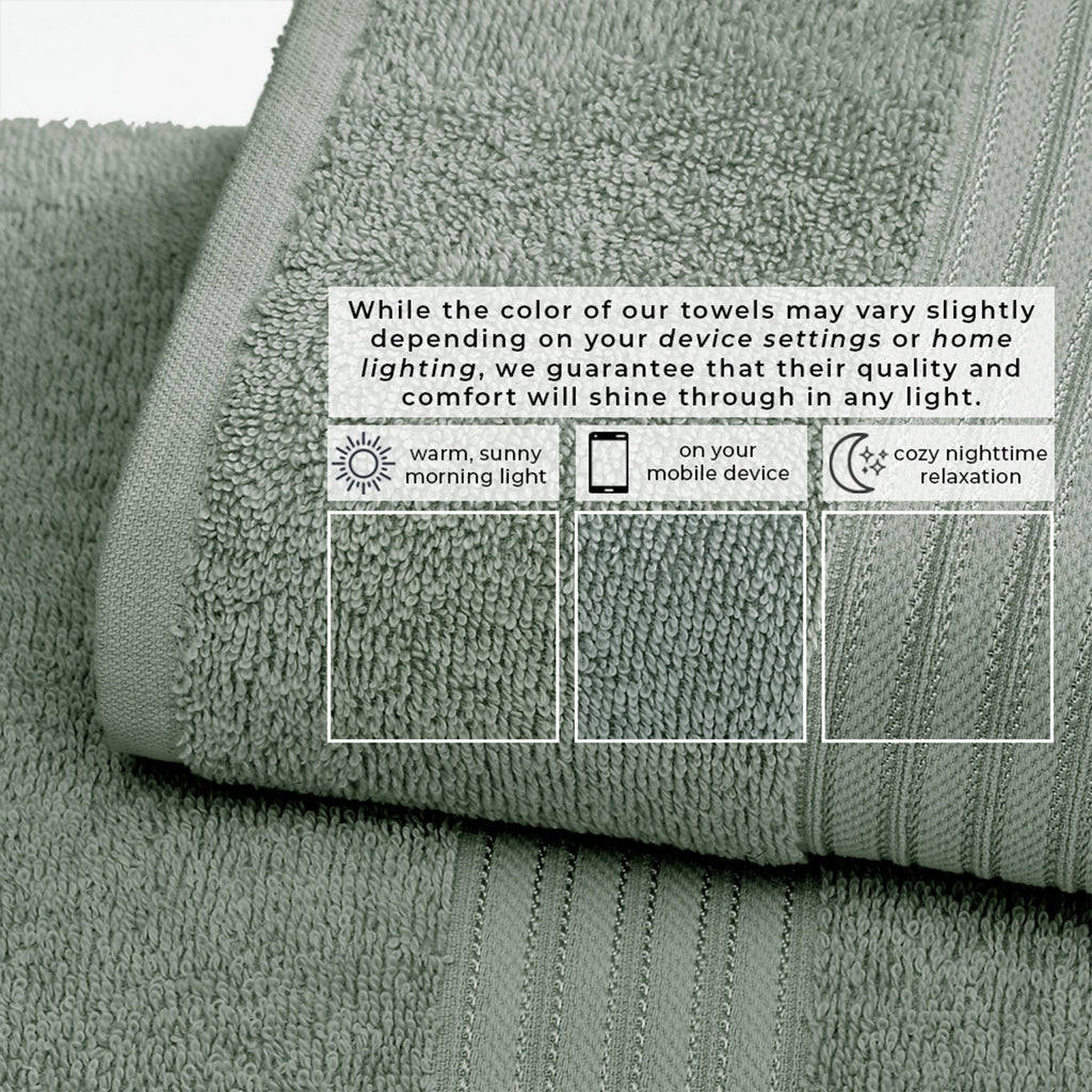 Cotton Terry Bath Towel Set - Cooper Collection in - photo