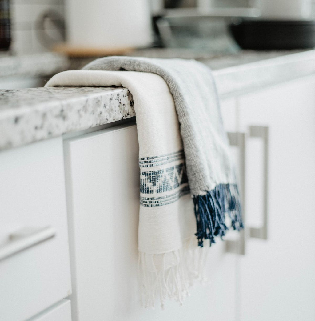 Tibeb Cotton Hand Towel in - Kitchen Towels photo